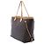 Louis Vuitton Marrone Monogram Neverfull MM - vista 2