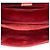 Borsa a tracolla Saint Laurent Red Suede Monogram Fetish Tassel Rosso - vista 4