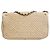 Chanel Gold Small Micro Quilted Metallic Lambskin Coin Flap D'oro - vista 4