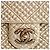 Chanel Gold Small Micro Quilted Metallic Lambskin Coin Flap D'oro - vista 7