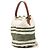 16 Céline Borsa a secchiello Celine White Teen Plein Soleil in tela Bianco - vista 2