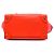Luggage Céline Borsa Tote Celine Orange Mini in pelle di vitello liscia Rosso Arancione - vista 3