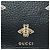 Clutch Bee Star in pelle di vitello nera Gucci Nero - vista 5