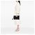 Clutch Bee Star in pelle di vitello nera Gucci Nero - vista 6