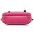 Borsa Messenger Prada Pink Vitello Daino Push Lock Double Buckle Rosa - vista 3