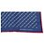 Fazzoletto di seta Hermès blu con motivi geometrici Blu scuro - vista 5