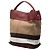 Borsa a secchiello Ashby di Burberry in tela Mega Check marrone e pelle di vitello granulata, misura Medium Marrone chiaro - vista 2