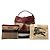 Borsa a secchiello Ashby di Burberry in tela Mega Check marrone e pelle di vitello granulata, misura Medium Marrone chiaro - vista 8