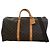 Louis Vuitton Marrone Monogram Keepall Bandouliere 50