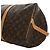 Louis Vuitton Marrone Monogram Keepall Bandouliere 50 - vista 10