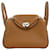 Hermès Mini Clemence Lindy 20 Marrone  - vista 1