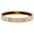Bracelet jonc Hermès Brown Narrow Brides de Gala Tattoo Enamel 65 Marron Taupe  - vue 1