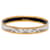 Bracelet jonc Hermès Brown Narrow Brides de Gala Tattoo Enamel 65 Marron Taupe  - vue 3
