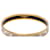 Bracelet jonc Hermès Brown Narrow Brides de Gala Tattoo Enamel 65 Marron Taupe  - vue 5