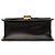 Borsa Sylvie in pelle di vitello nera con banda Web e catena Gucci Nero - vista 3