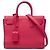 Saint Laurent Pink Nano Leather Sac De Jour Satchel