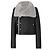 Rick Owens Wendbare Lederjacke mit Lammfell Schwarz