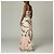 Emilio Pucci Maxikleid Geometrischer Print Pink Mehrfarben Beige Grün - Ansicht 3