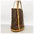 Borsa Tote Louis Vuitton Monogram Bucket GM Marrone - vista 2