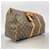 Louis Vuitton Boston Monogram Keepall 50 Marrone - vista 2
