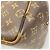 Borsa Louis Vuitton Monogram Deauville Marrone - vista 11