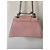 Borsa a mano IKKS in pelle rosa Argento - vista 10