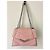 Borsa a mano IKKS in pelle rosa Argento - vista 12