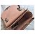 Borsa a mano IKKS in pelle rosa Argento - vista 14