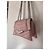 Borsa a mano IKKS in pelle rosa Argento - vista 18