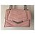 Borsa a mano IKKS in pelle rosa Argento - vista 8