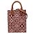Piccola borsa piatta in jacquard Monogram Louis Vuitton Bordò Monogramma