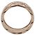 Anello Chanel Coco Crush in oro rosa D'oro - vista 3