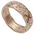 Anello Chanel Coco Crush in oro rosa D'oro - vista 4