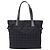 Bolso Tote Chanel de nylon negro con herrajes dorados