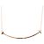 Collana T Smile di Tiffany & Co. in oro rosa D'oro - vista 3