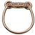 Hermès Pink Gold Band Ring Golden - Ansicht 5