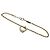 Bracciale charm Tiffany & Co. in oro giallo 18K con cuore aperto D'oro - vista 3