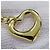 Bracciale charm Tiffany & Co. in oro giallo 18K con cuore aperto D'oro - vista 7