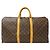 Keepall Borsa Boston in Canvas Monogram Louis Vuitton Marrone - vista 2