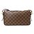 Borsa a tracolla Louis Vuitton in tela Damier Marrone - vista 2