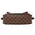 Borsa a tracolla Louis Vuitton in tela Damier Marrone - vista 3