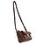 Borsa a tracolla Louis Vuitton in tela Damier Marrone - vista 4
