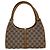 Borsa a tracolla Jackie in tela da donna Gucci Marrone - vista 2