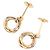 Orecchini Trinity in oro 18K e diamante Cartier Argento D'oro - vista 2