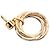 Orecchini Trinity in oro 18K e diamante Cartier Argento D'oro - vista 4