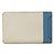 Hermès Tarjetero Hermes City 4CC Beige Azul marino