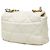 Borsa a tracolla Chanel Coco Mark 19 Chain Bianco - vista 2