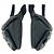 Borsa a tracolla in pelle nera con stampa logo Everyday Balenciaga Nero - vista 7