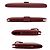 Chanel Vintage Coco Mark Wine Red Leather Wallet Dark red - view 10