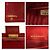 Chanel Vintage Coco Mark Wine Red Leather Wallet Dark red - view 3